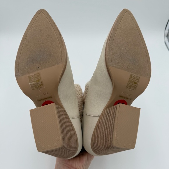 Dolce Vita Lacie Crochet Knit‎ Western High Heeled Ankle Boots Booties 10 NWOT - Picture 9 of 9